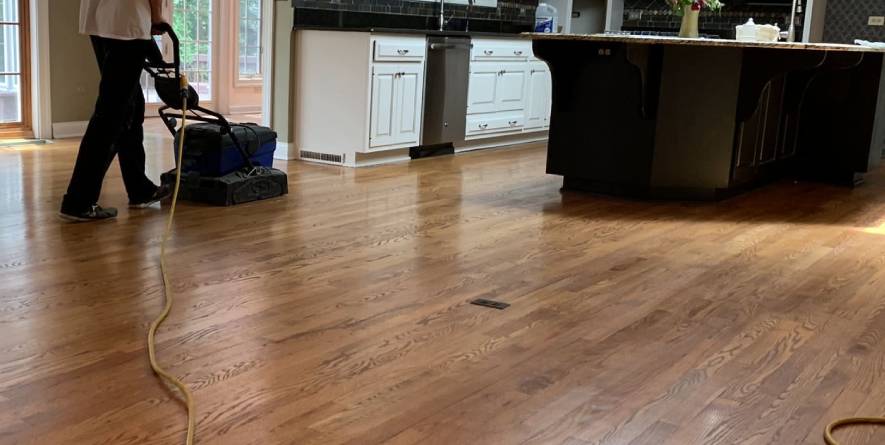 hardwood floor cleaning service in madison