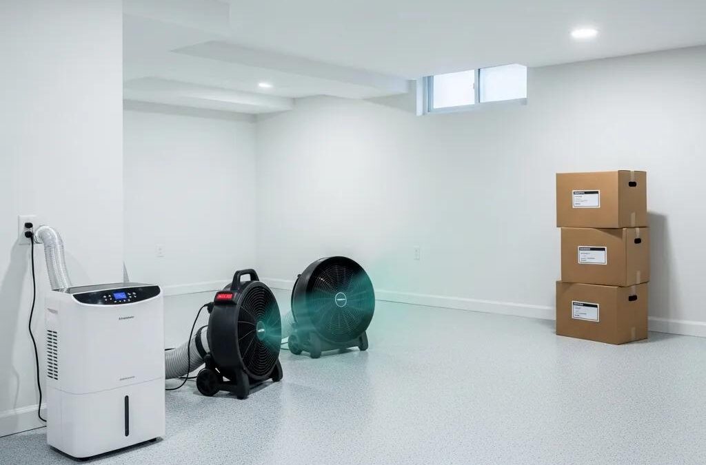 How to Effectively Dry Out Your Basement After Water Damage in Madison